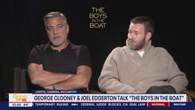 George Clooney, Joel Edgerton discuss The Boys In The Boat