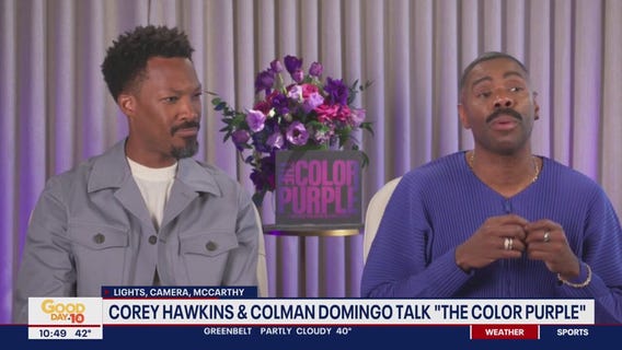 Blitz Bazawule, Corey Hawkins, and Colman Domingo talk The Color Purple