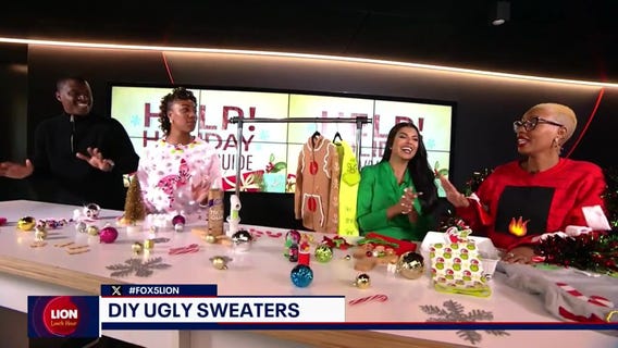 DIY Ugly Sweaters with The Style Medic and Mimi Cutelips