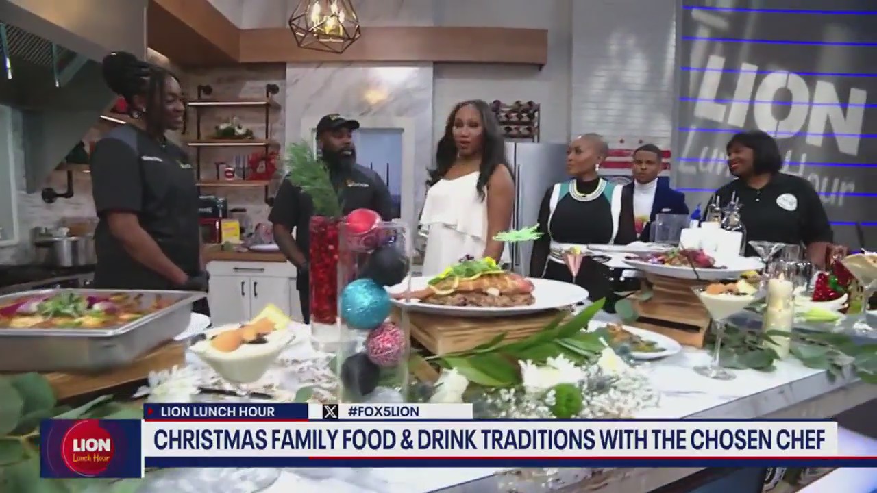 Christmas Family Food and Drink Traditions with The Chosen Chef