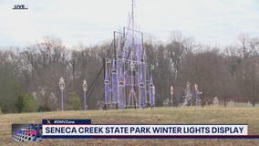 Seneca Creek State Park Winter Lights Display