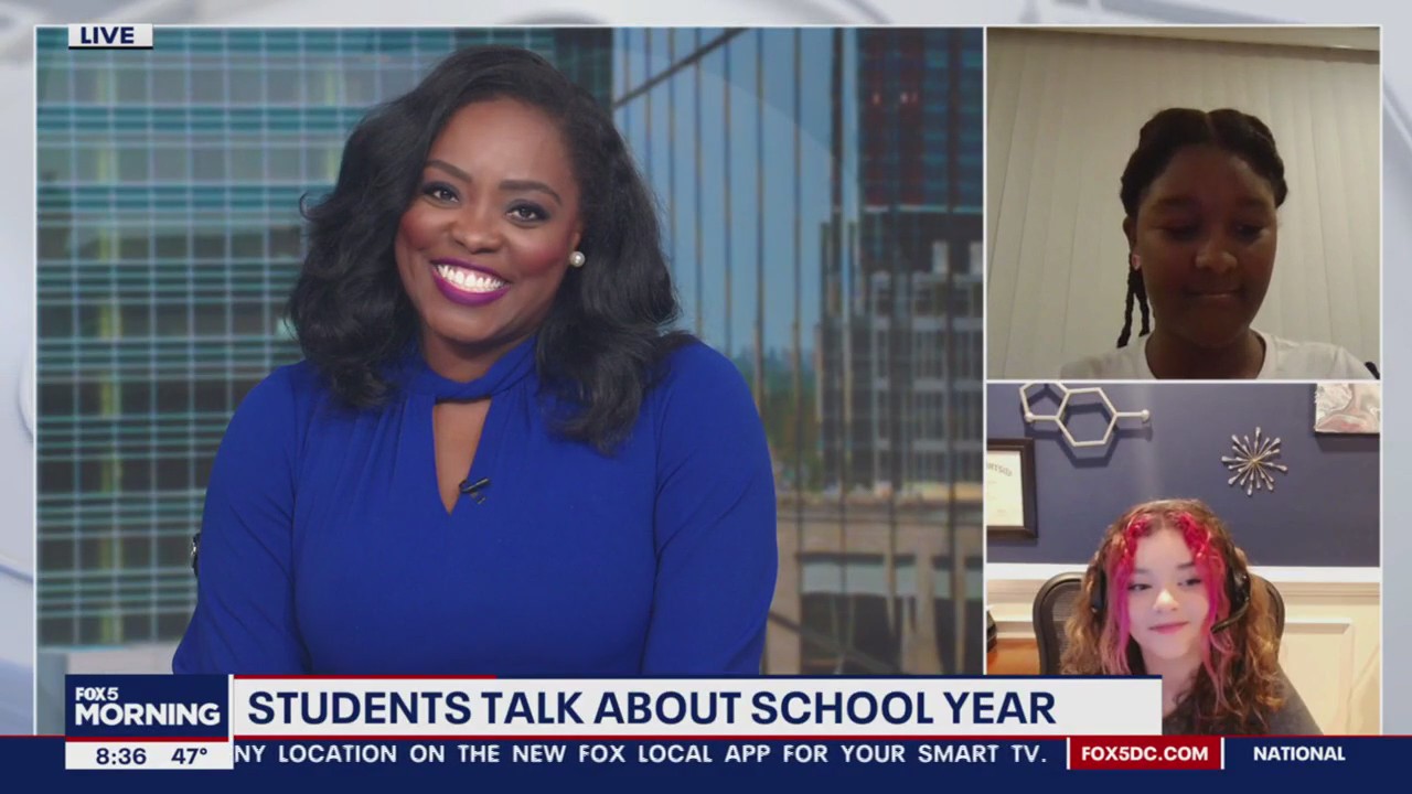 Junior reporters join FOX 5 to talk about school year | FOX 5 DC