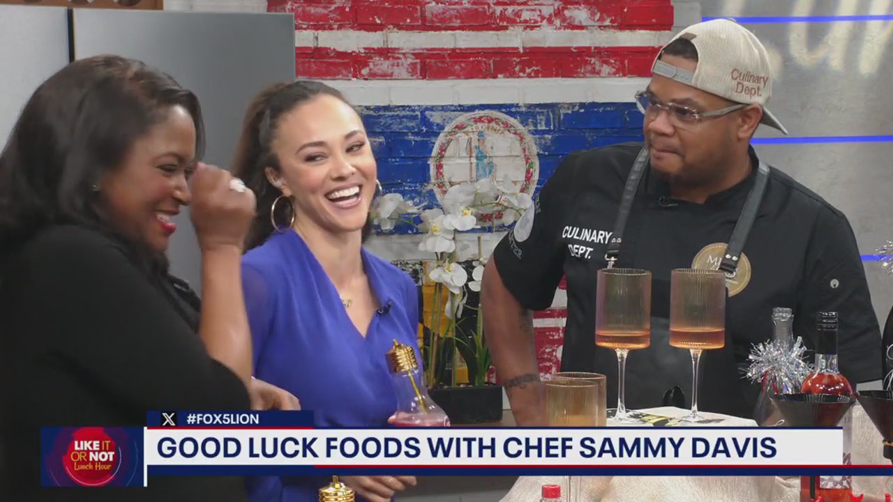 Good luck foods with Chef Sammy Davis Jr.