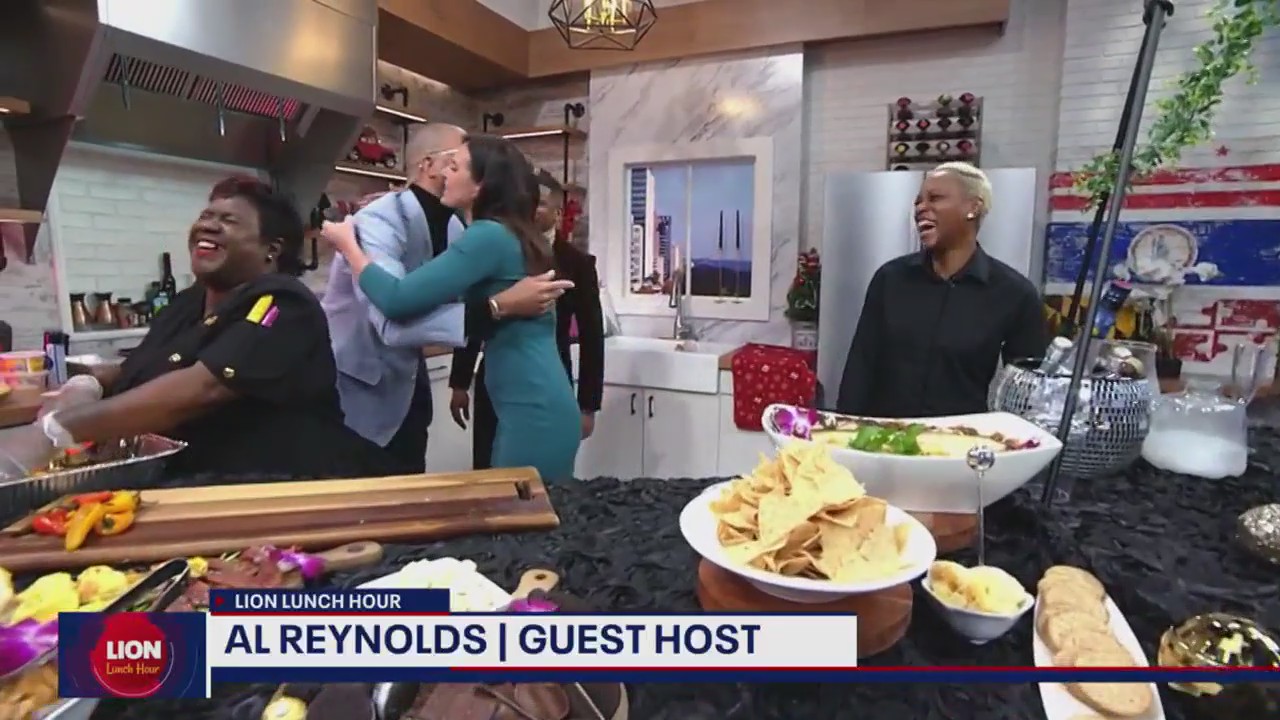 Al Reynolds joins Chef Way in the kitchen for LION Lunch Hour!