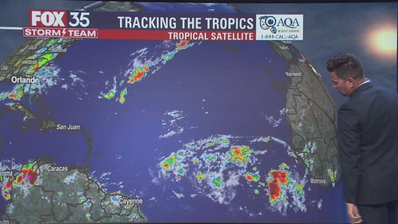 Hurricane center monitoring new disturbance in the Atlantic