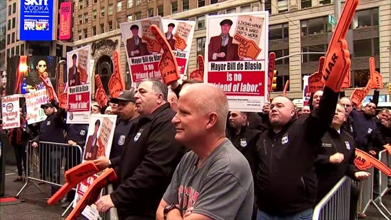 Protesters take aim at mayor