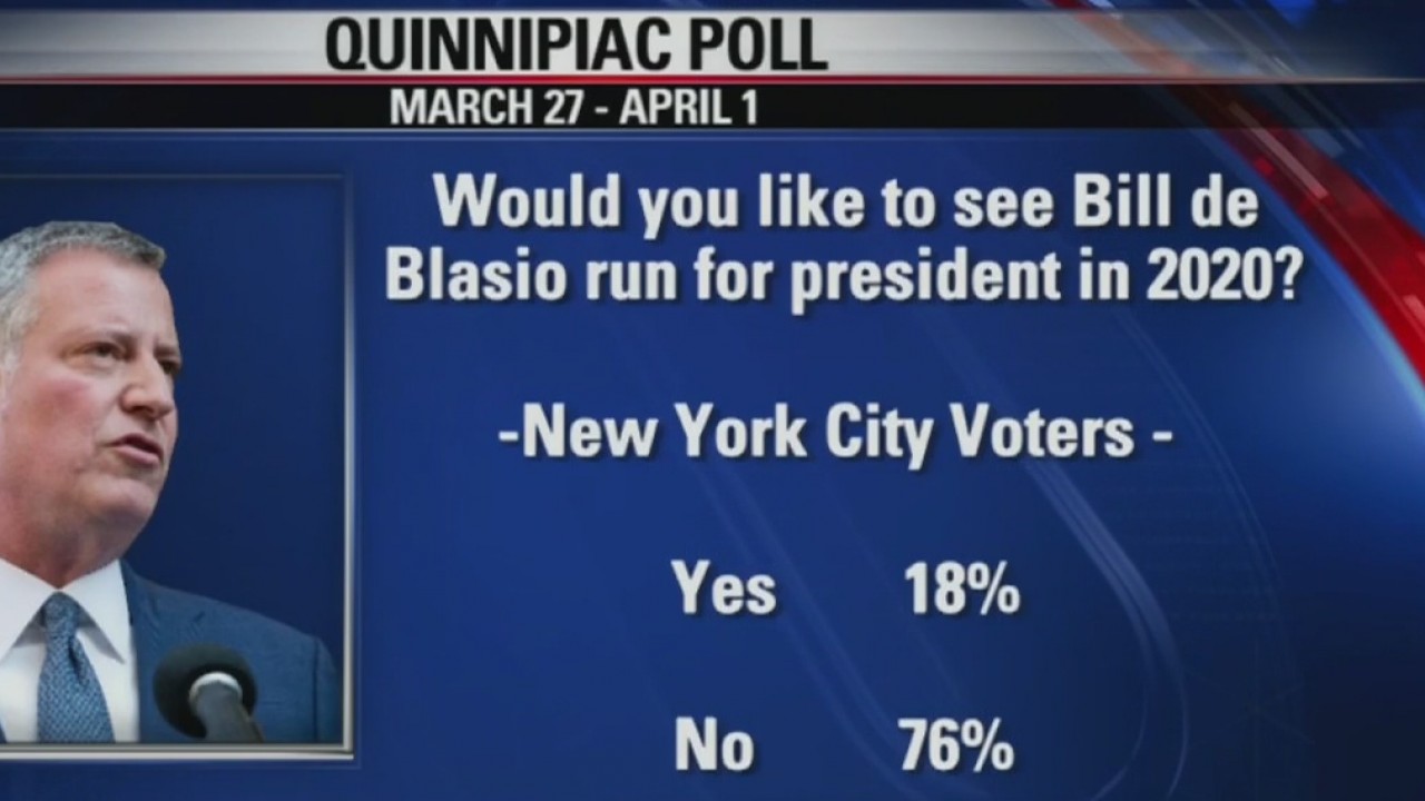 De Blasio hits the campaign trail