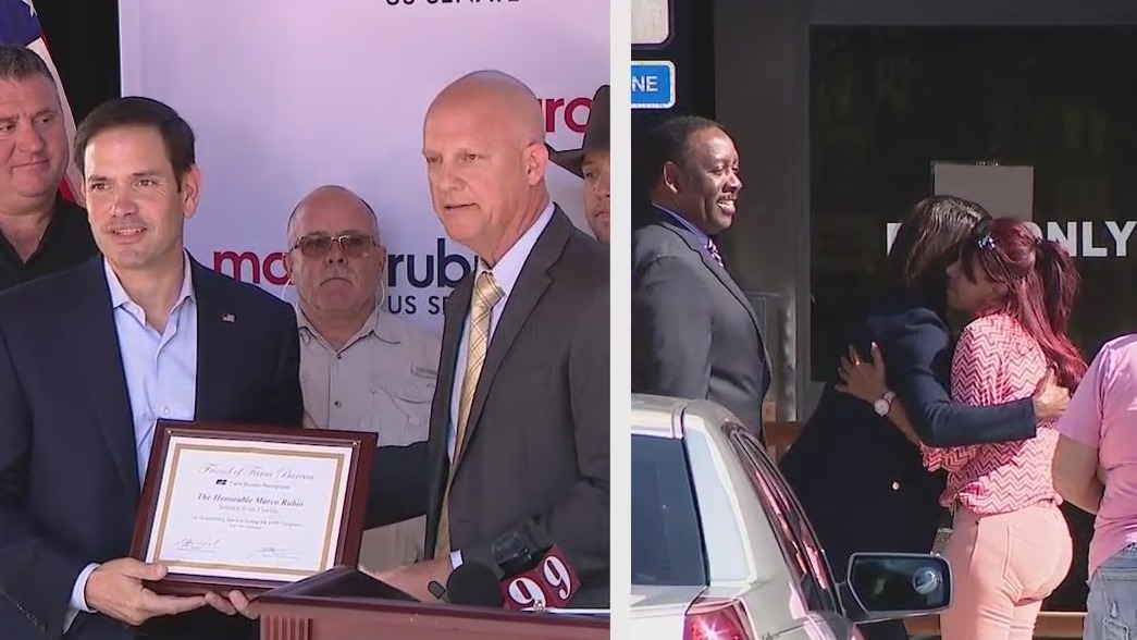 U.S. Senate Candidates Val Demings and Marco Rubio appear in Central Florida ahead of election