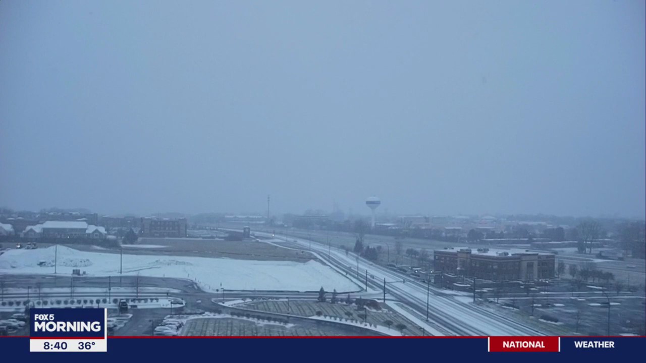 Snow starts in parts of Maryland, Virginia as winter storm hits area