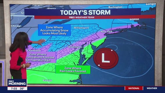 Latest on snow. winter storm for January 6, 2024