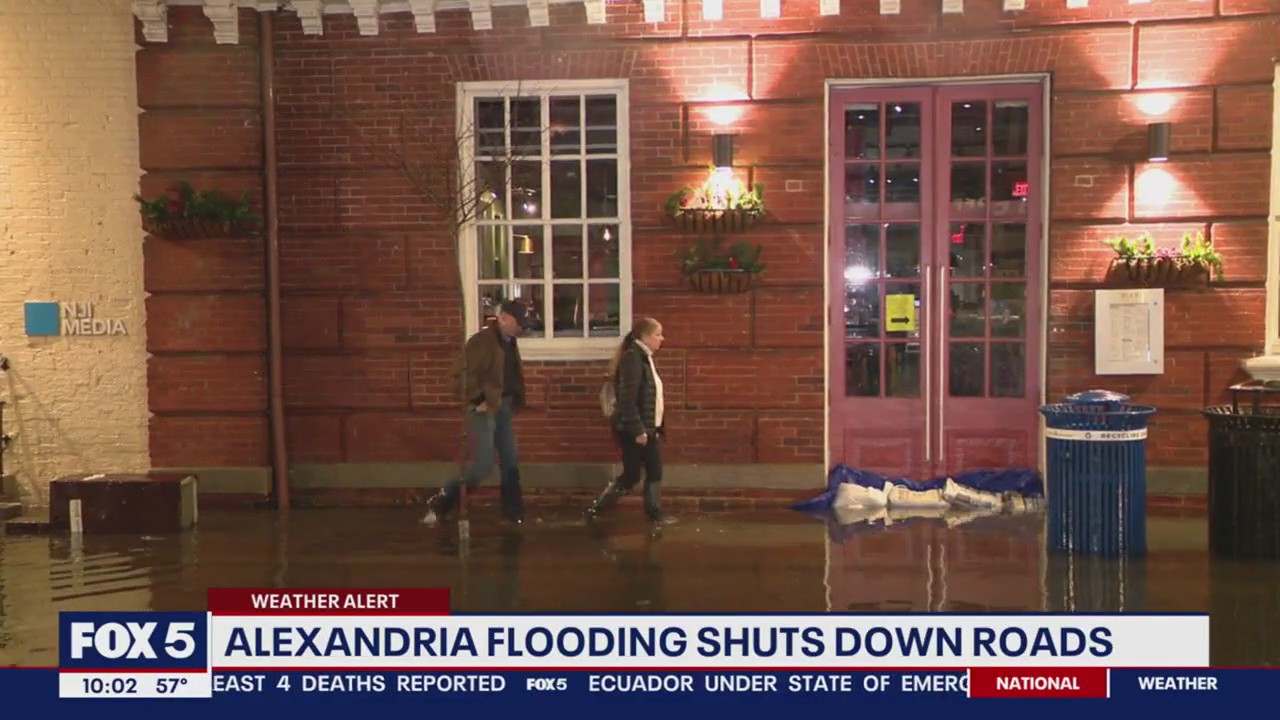 Maryland man's birthday ruined by flooding in Alexandria | FOX 5 DC