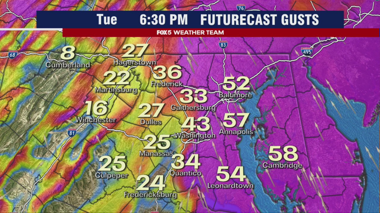 WEATHER UPDATE: Checking in on conditions in the DMV with Chief Meteorologist Tucker Barnes