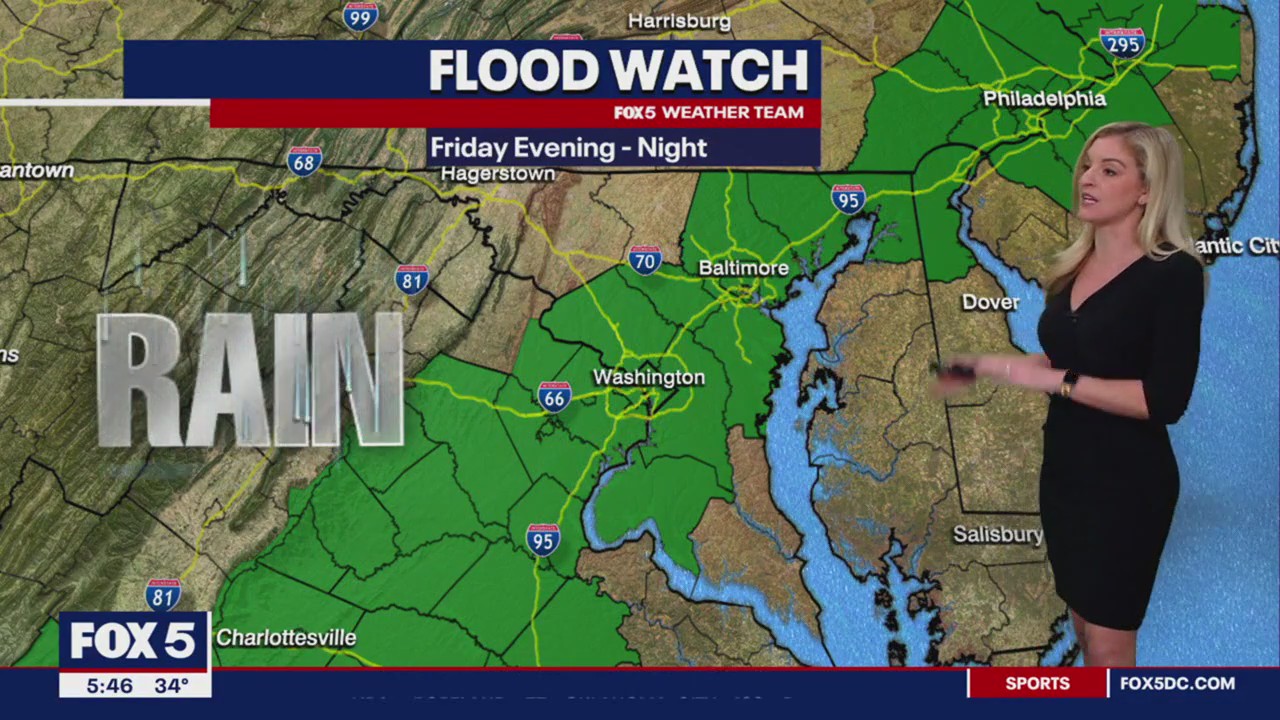 FOX 5 Weather forecast for Friday, January 12 | FOX 5 DC
