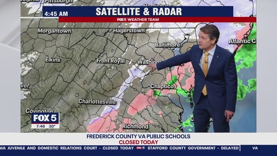 FOX 5 Weather forecast for Tuesday, January 16