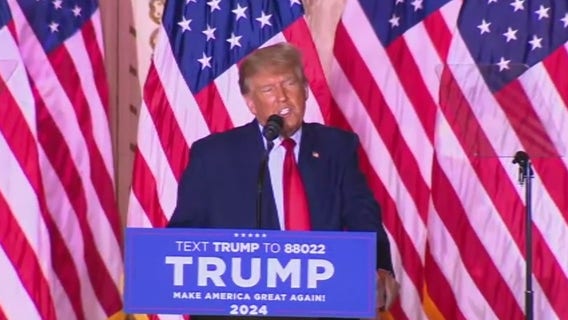 Former President Donald Trump launches 3rd campaign for White House