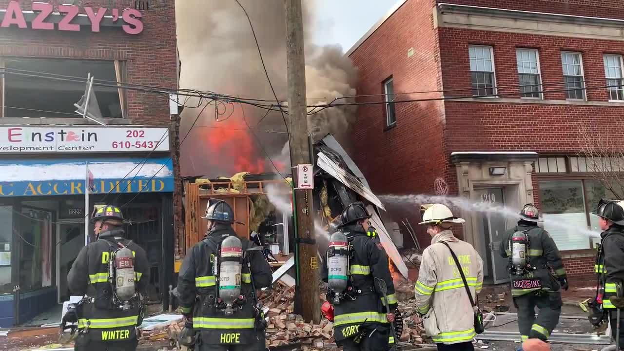 Huge explosion destroys DC building | FOX 5 DC