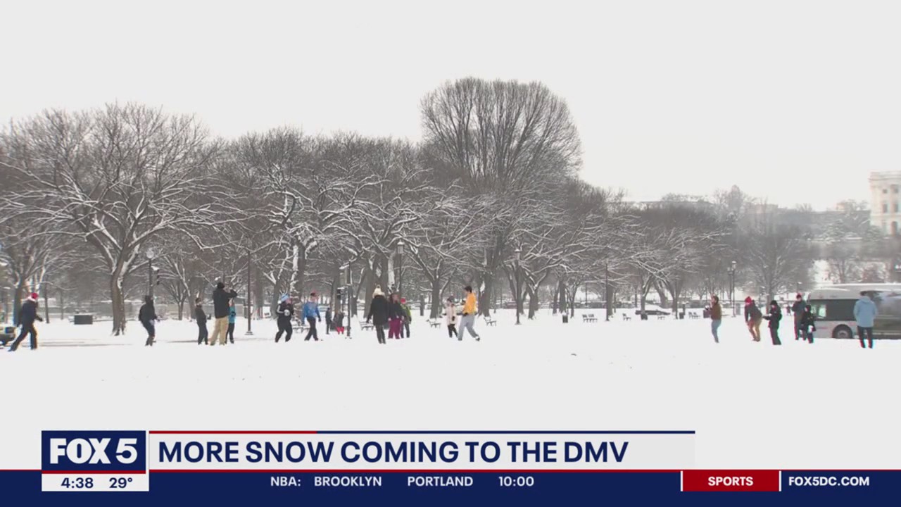 More snow coming to the DMV