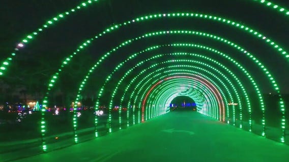 Holiday lights open at Dezerland Park Orlando