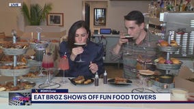 Eat BRGZ  puts their food towers on display