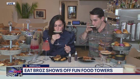 Eat BRGZ  puts their food towers on display
