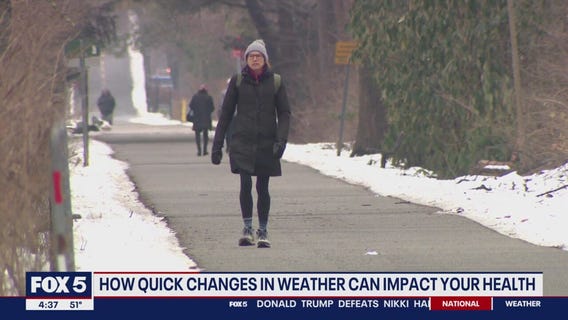 How quick changes in weather can impact your health