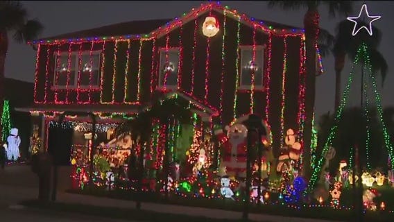 Holiday Lights: This Christmas display took family 3 weeks to create