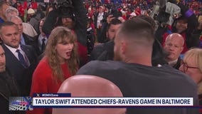 Taylor Swift in Baltimore for Chiefs-Ravens game