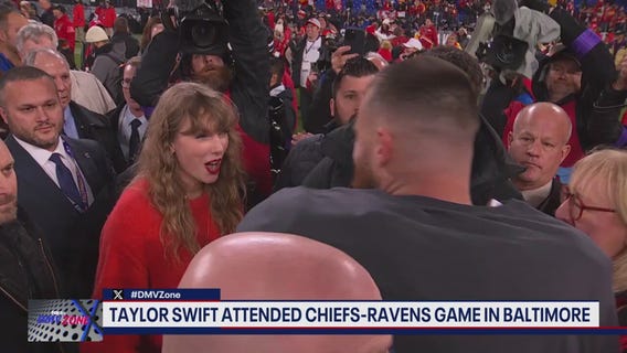Taylor Swift in Baltimore for Chiefs-Ravens game