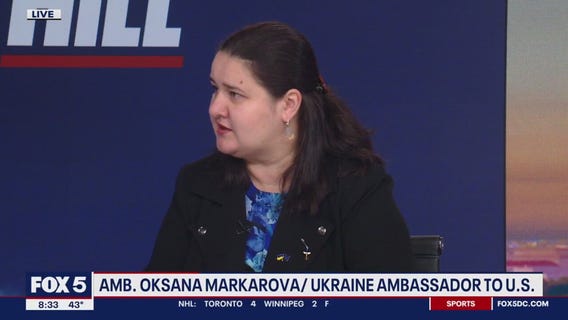 Ukrainian ambassador to the U.S. says congressional stalemate over aid package is giving Russia an advantage