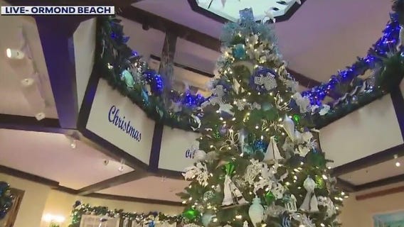 You can take a tour of this famous Central Florida mansion all decked out for the holidays