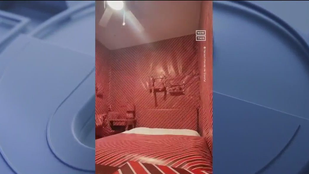 Auburn University dorm prank: Roommate gift wrap room