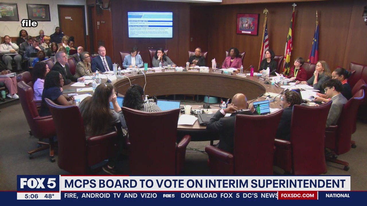 MCPS board ready to move forward with interim superintendent | FOX 5 DC