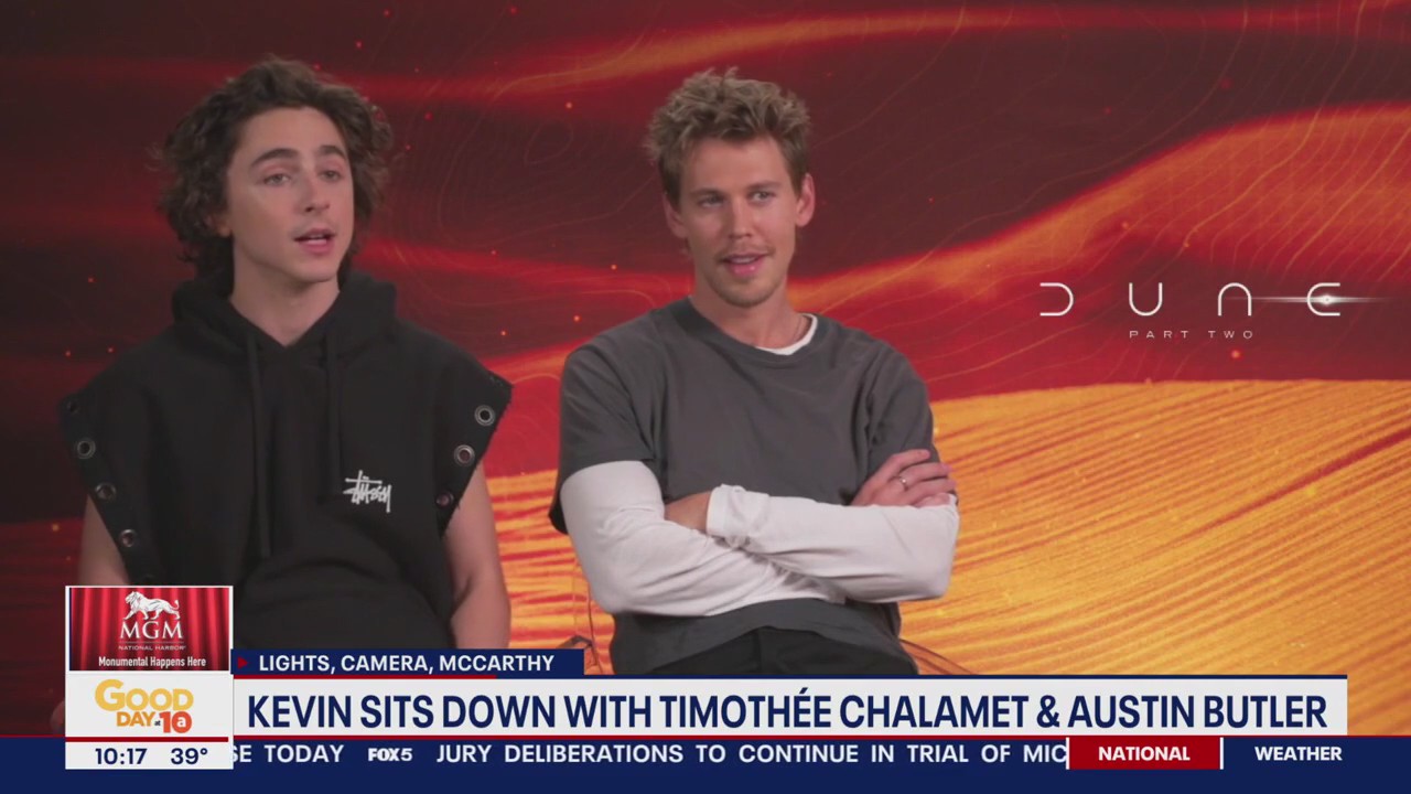 Dune: Part Two stars Timoth?e Chalamet and Austin Butler