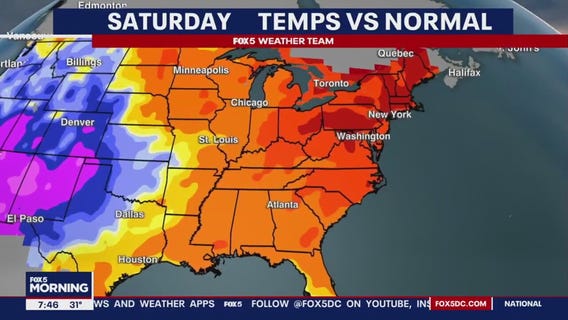 FOX 5 Weather forecast for Wednesday, February 7