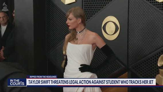 Taylor Swift threatens to sue student tracking her jet