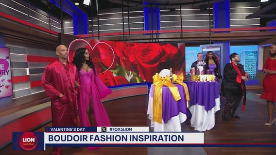 Valentine's Day Boudoir Fashion Inspiration with Derrick Rutledge