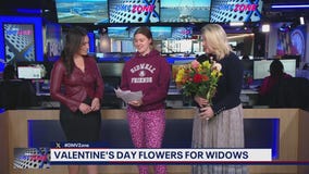 Valentine's Day flowers for widows