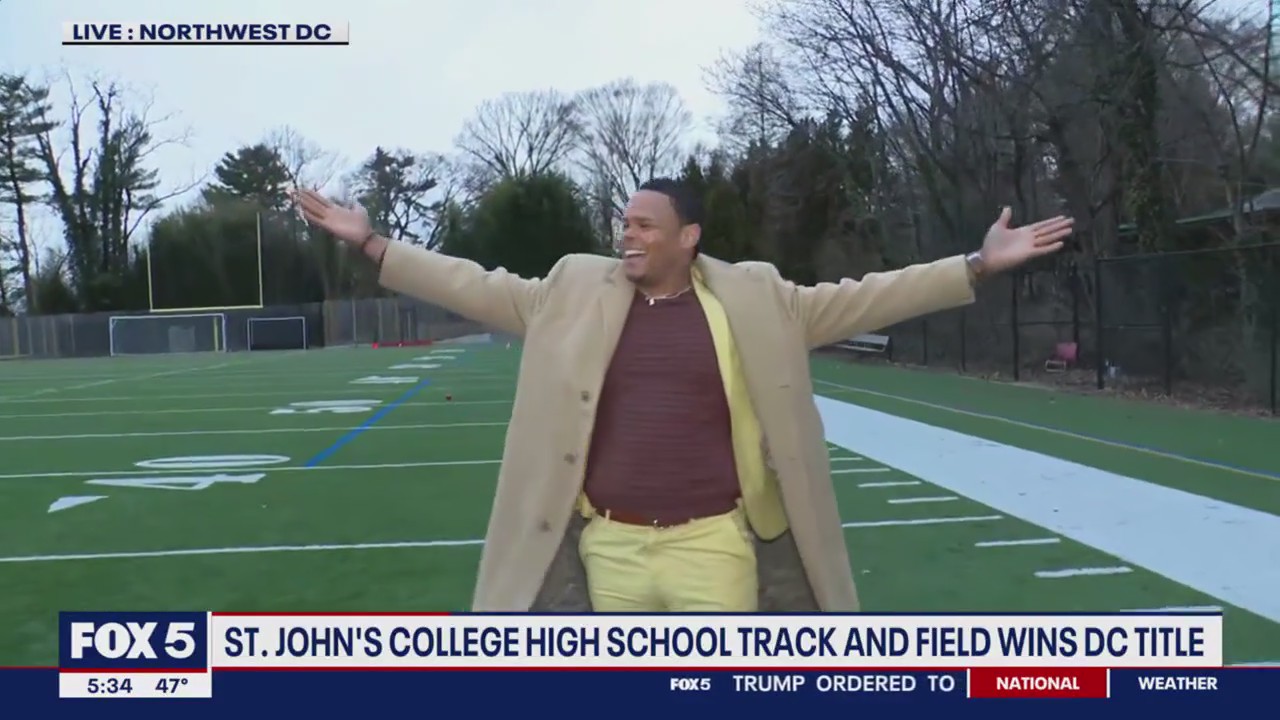 Chad Ricardo DC State Track & Field Champions, St. John's teaches Chad Ricardo to ...