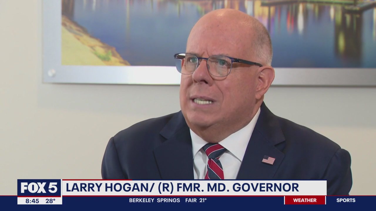 Larry Hogan discusses US Senate run and policy priorities