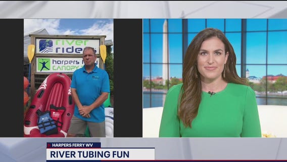 FOX 5 Zip Trip Harpers Ferry: River Tubing Fun