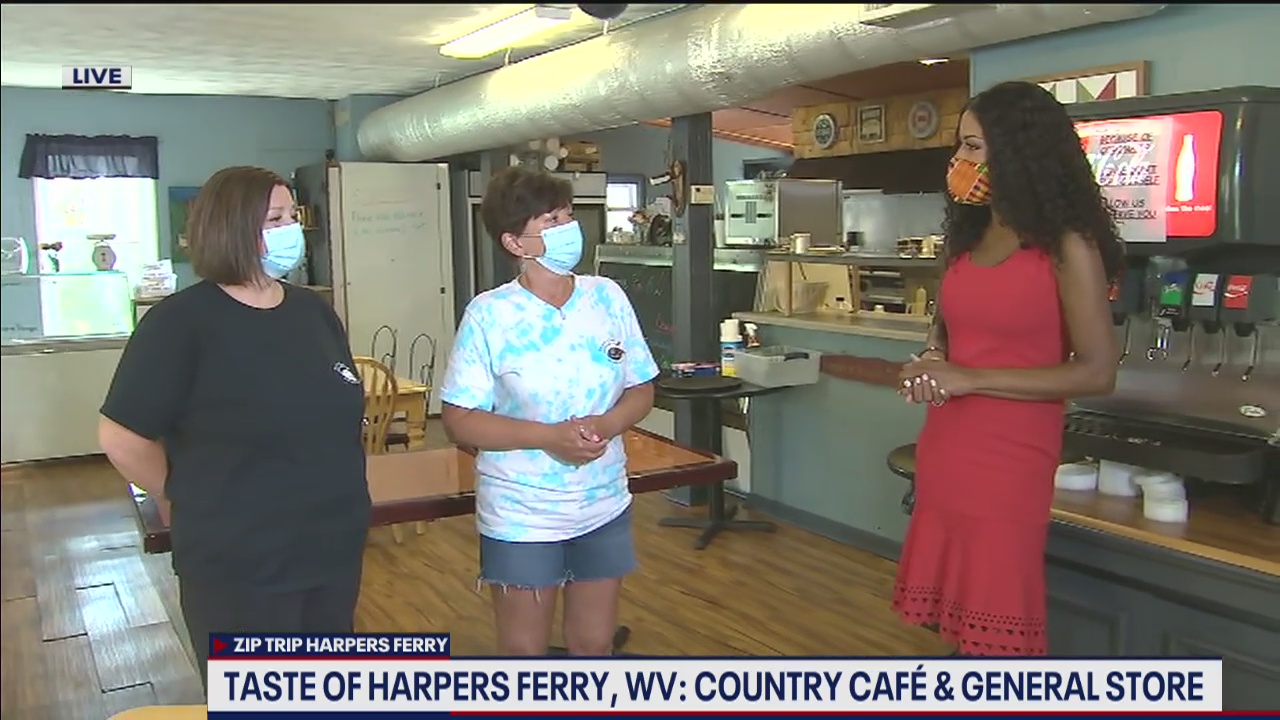 FOX 5 Zip Trip Harpers Ferry: Country Cafe and General Store