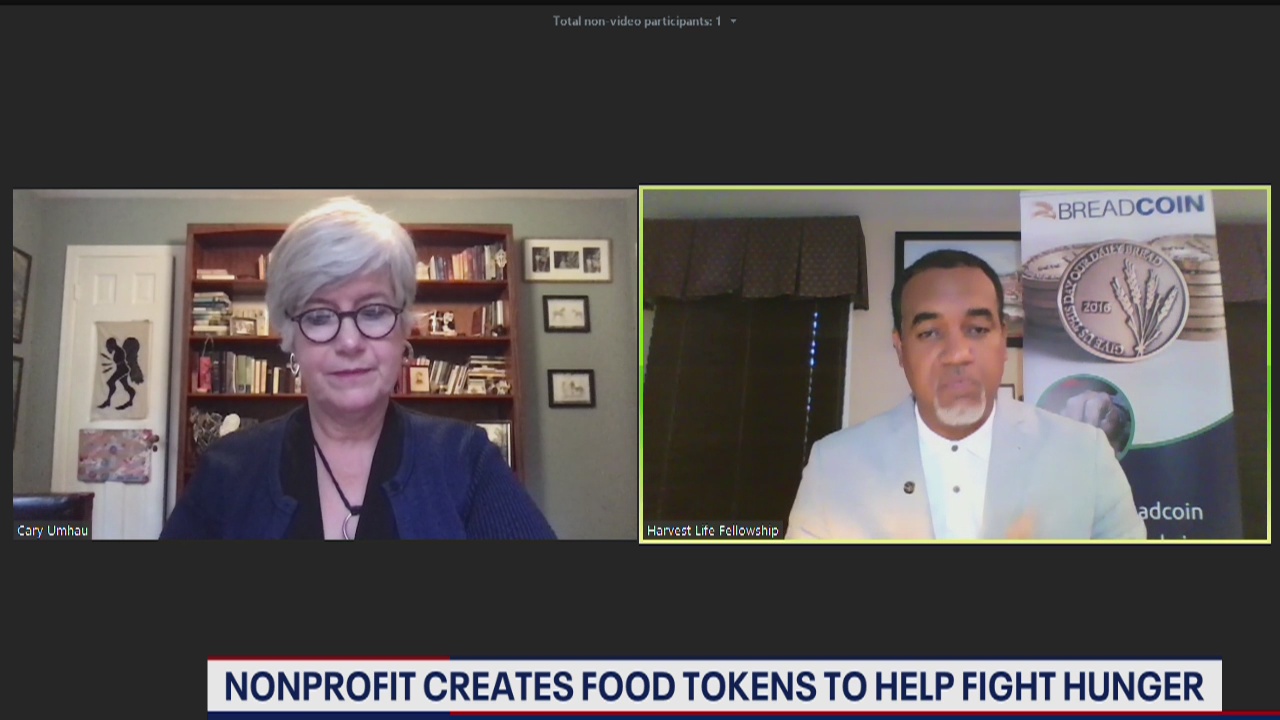 Helper Food Token Nonprofit Breadcoin creates food tokens to help fight hunger | FOX 5 DC