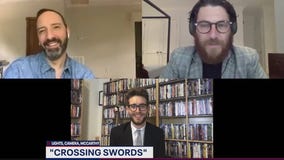 Tony Hale, Adam Pally talk Crossing Swords