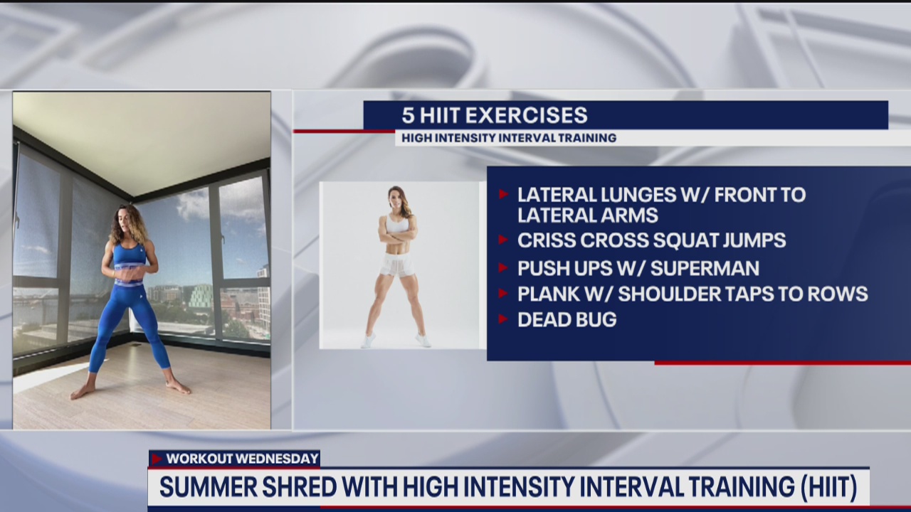 Summer shred with high intensity interval training (HIIT)
