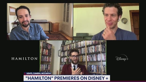 Lin-Manuel Miranda talks Hamilton on Disney Plus