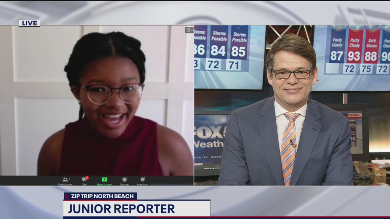 FOX 5 Zip Trip North Beach: Junior Reporter