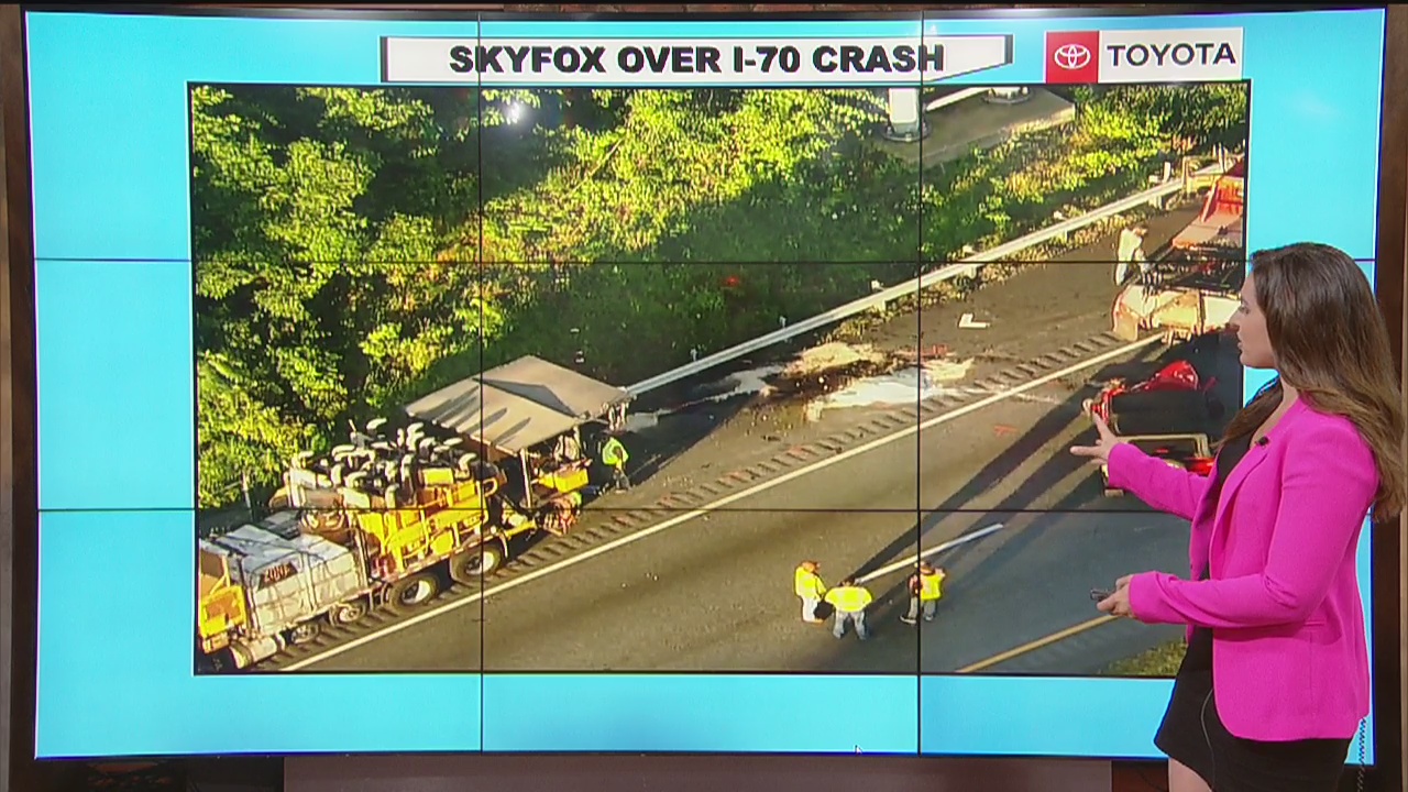 Highway worker killed in early morning crash in Howard County | FOX 5 DC