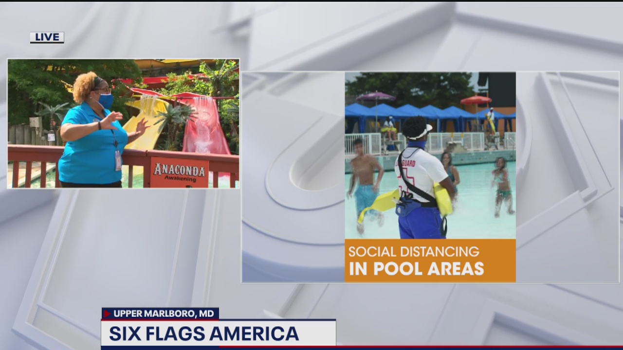 Six Flags America opens for members, season ticket holders Wednesday