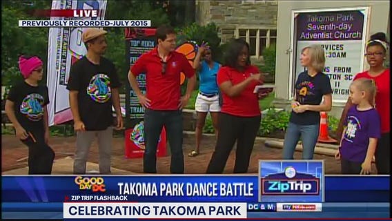 FOX 5 Zip Trip Flashback: A Takoma Park Fourth!