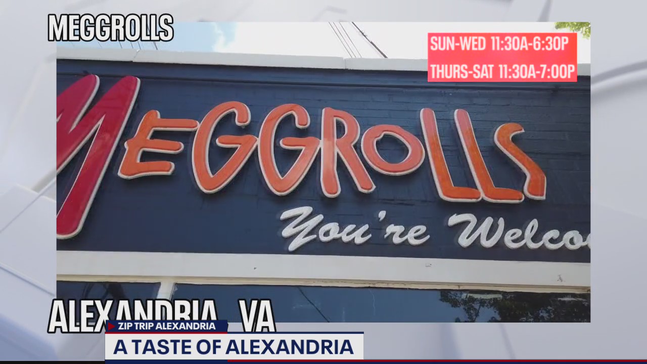FOX 5 Zip Trip Alexandria: Meggrolls